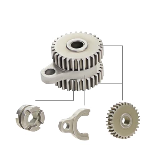 Steel Transmission Gear Complete Gearbox Gears Set for RC Crawler Car 1/24 1/18 FMS FCX24 Power Wagon K5 FCX18 LC80 Upgrade Part