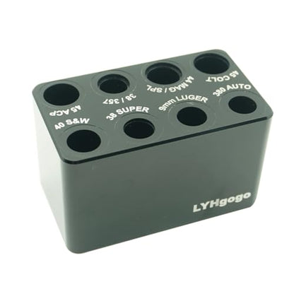 Multiple Calibers Cartridge Guages - Ammo Chamber Checker Cartridge Billet Gauge for Reloading