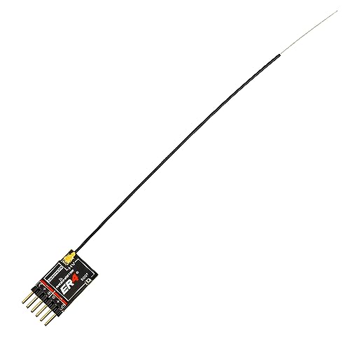 Speedybee RadioMaster ER4 ELRS PWM Receiver: 2.4GHz 4Ch ExpressLRS Receiver Nano Module for RC Vehicles
