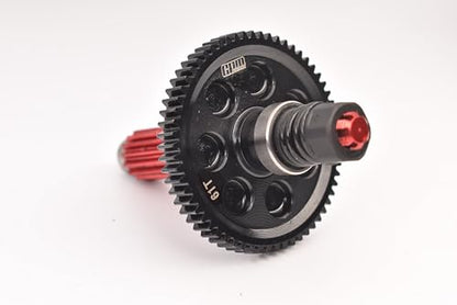 4140 Medium Carbon Steel Spur Gear (61T/M0.8/32P) for Arrma 1/10 Gorgon 4X2 Mega 550 Brushed Monster Truck-ARA3230 Upgrade Parts