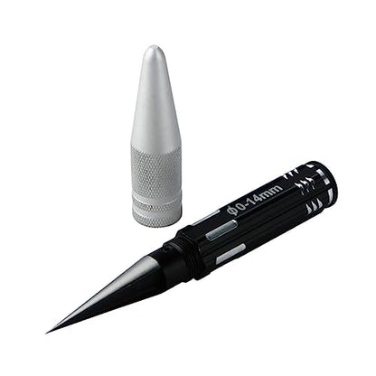 Hemoton 1pc Rc Aircraft Hole Opener Reamer Tool for Car Shells Lightweight Steel Design for Easy Use High Strength Material for Reduced Wear for DIY Model Repairs Black