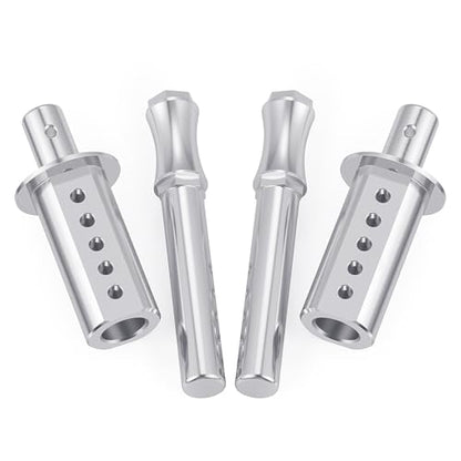 RC Car Front Shell Holder Column Mounts Aluminum Front Body Post Set with Screws Compatible with 1/7 HOBAO VTE2 RC Car