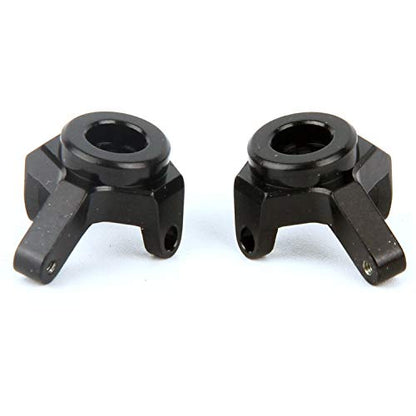 LCX Racing 1/24th RC Crawler Car CNC Machined Aluminum Steering Knuckle Set for Axial AX24 XC-1 SCX24, Upgrades Parts Accessories