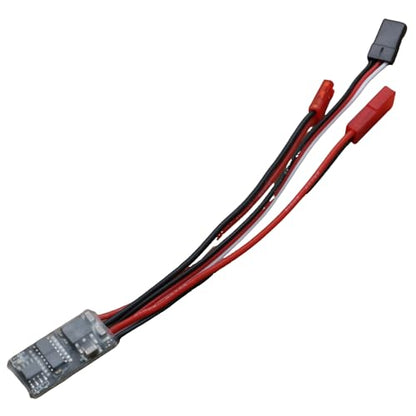 10A Brushed ESC 1-3S Two Way Motor Speed Controller with Brake/Without Brake 1A BEC for RC Vehicle Car Boat Model(Two Way no Brake) - color: Two Way No Brake