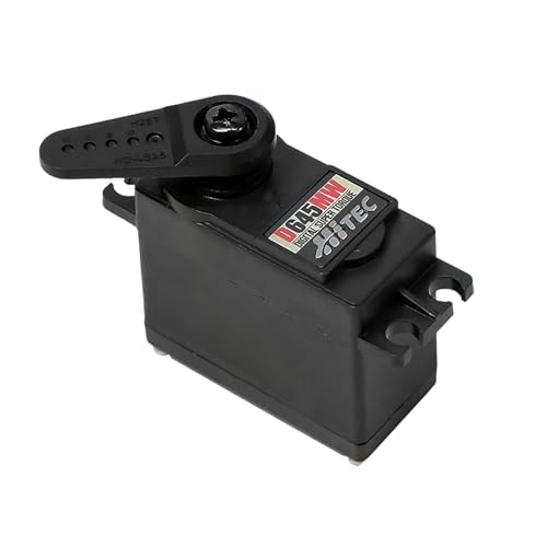 Hitec DD645MW Digital Servo | High Torque 187 oz-in | Waterproof & Splashproof | All Metal Gears | Programmable | for RC Cars, Crawlers, Boats in Wet Conditions（3PCS）