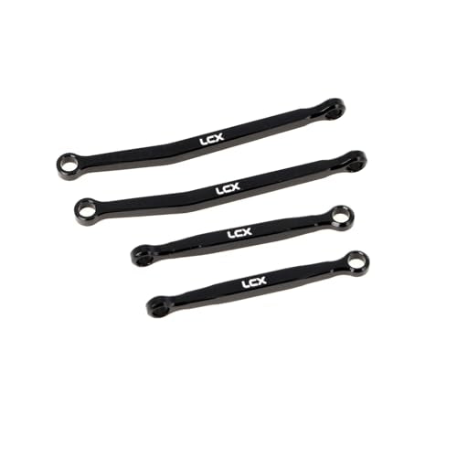 LCX Racing 1/30th RC Crawler Car CNC Machined Aluminum Suspension Link Linkage for Axial SCX30, Upgrades Parts Accessories (Upper)