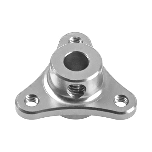 Aluminum Alloy Slipper Clutch Eliminator Compatible with Arrma 1/8 Kraton Senton Typhon Outcast 1/7 Felony Infraction RC Car Upgrade Parts (Silver) - color: Silver