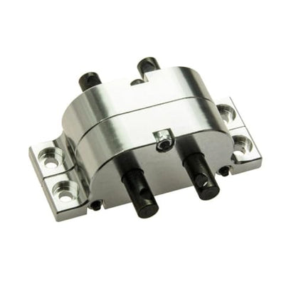 RC Car Gearbox Transfer Case with Fixed Mount Compatible with 1:10 and 1:14 RC Crawler Models(Transfer Case) - color: Transfer Case