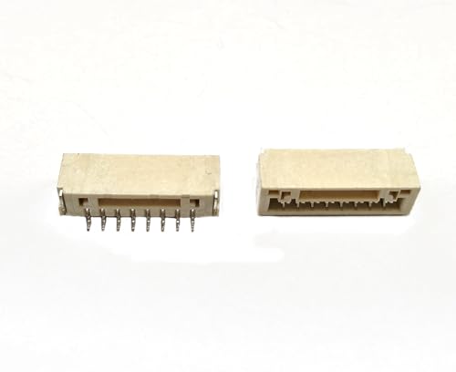 10Pairs Micro JST GH 8Pin 1.25mm Male Female Connector, GH1.25 Terminal Connector Wire Cable 15cm 28AWG - size: 8Pin