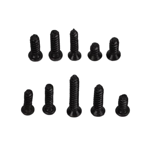 100Pcs RC Car Screws Box Kit, M2.3 M2.6 Repair Tool Accessory Screws Assortment Set with Storage Box Stainless Steel Hardware Fasteners for MJX16208 16207 16210 1/16 Brushless RC Car