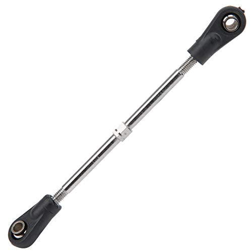 RC Car Steering Rod, 4Pcs Steering Linkage Rod Adjustable, Fit for Monsters Trunk Racing Truck 1/10 RC Model