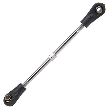 RC Car Steering Rod, Adjustable Metal Linkage for 1/10 Scale Truck Racing, Durable Upgrade Parts with M3 Screws for Hobbyists