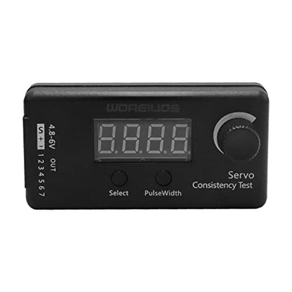 RC Digital Servo Tester ESC Consistency Tester for RC Helicopter Airplane Car