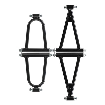 Front Upper 215mm & Lower 265mm Swing Arm Kit for 110cc-250cc ATV Quad Buggy – A Arm Suspension Set for Go Kart Electric DIY Off-Road Replacement Parts