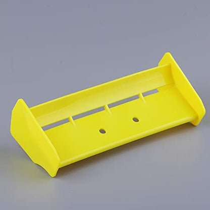 Replacement Part For 1/10 Rear Spoiler Tail Wing For 94106 94107 94166 RC Racing Car Off-road Buggy Truck - (Color: Yellow) - color: Yellow