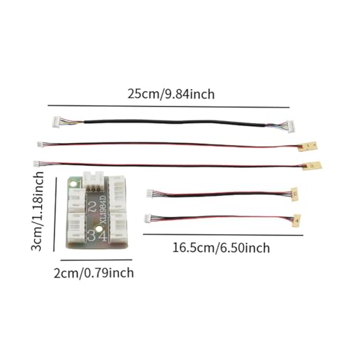 RC Light Strips Kit with Headlight, Turn Light and Brake Light, Lighting Upgrade for MN78 MN82 MN99S 1/12 Scale RC Cars