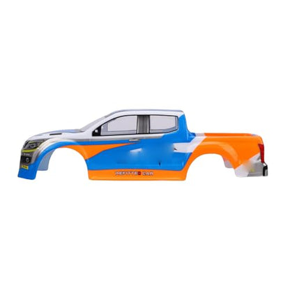 Bewinner 1/10 Scale RC Car Body Shell Painted Precut Universal for Pickup Truck 26cm Wheelbase Modification Sturdy PVC Protection - Blue (Blue) - color: Blue