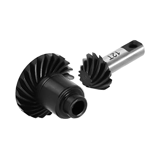 INJORA 7g/Set Overdrive Steel Alloy Helical Axle Gear for 1/18 TRX4M(2PCS)