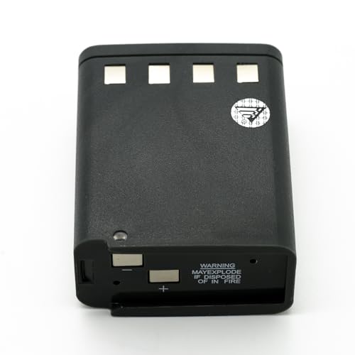ExpertPower® 9.6V 1200mAh NiCd Battery for Motorola NTN5414 NTN4824 HT600 MT1000 Radius P200 P210 MTX-800 | High-Performance Rechargeable Replacement Pack – Gray - size: NTN-5414