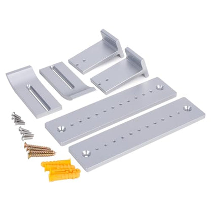 Rc Car Storage Rack Wall Hangers Wheel Mount Display Stand for 1/18 1/16 1/10 1/8 1/5 Crawler Car Model RC Hobby Trucks (Silver) - color: Silver