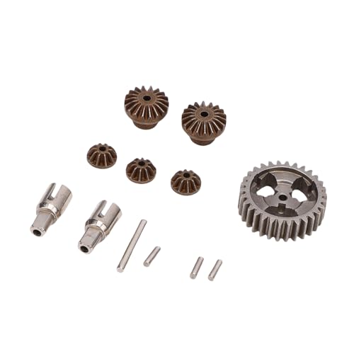 Metal RC Differential Gear Set, Sturdy Structure, Enhanced Handling, Acceleration Boost, Upgraded Differential Assembly,