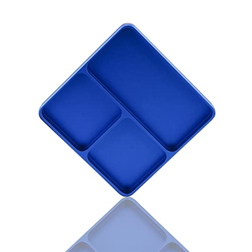 MOUDOAUER CNC Aluminium Magnetic Screw Tray Nut Gasket Storage Tool for RC Car Boat Model Spare Part Accessory - color: Blue