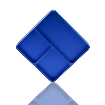 MOUDOAUER CNC Aluminium Magnetic Screw Tray Nut Gasket Storage Tool for RC Car Boat Model Spare Part Accessory - color: Blue