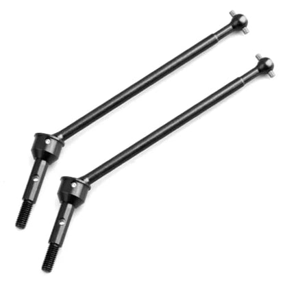 For ZD DBX-10 10421-S 1/10 RC Car For Racing For Buggy For Desert Truck 2Pcs Accessories Metal Front Dog Bone CVD Drive Shaft 7503 RC Car Transmission Shaft