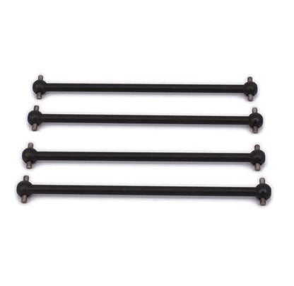 Steel Metal RC Car Drive Shaft Dogbone Overall Length 87mm for 1/10 RC Hobby Model Car hsp Wltoy Redcat 4PCS/Set - size: 87mm