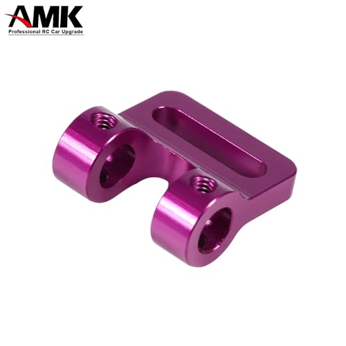 AMK Aluminum Modular Fairlead 4.5mm Tube for Tow Winch Rope 1/10 Scale Bumper Mount Accessories for RC Crawler Axial SCX10 Element Enduro Gen7 Gen8 TRX6 TRX4 Upgrades (Purple) - color: Purple