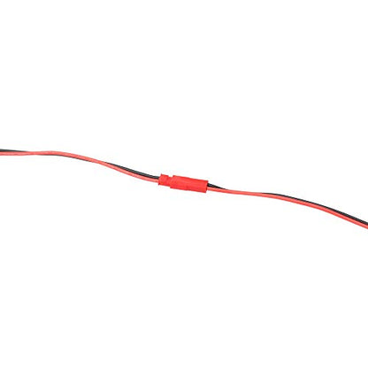 SIM&NAT 20 AWG Silicone Plug for JST, 2 Pin Battery Connector for JST RCY Plug Female Male Connectors Wire for RC Toys Battery, 5 Pairs