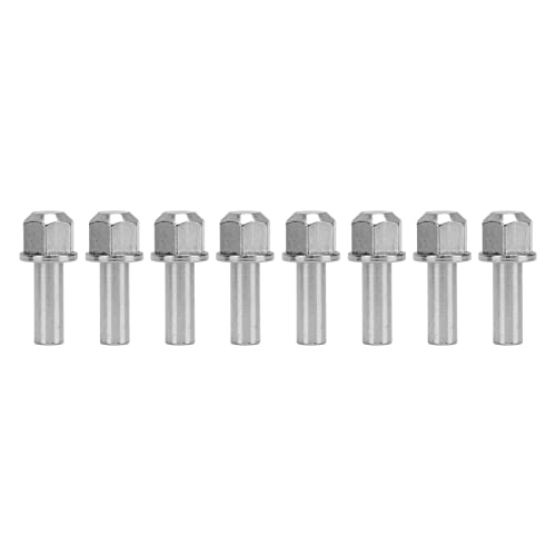 RC Wheel Hub Extension Adapter, RC Wheel Hub Extension Nut Stainless Steel 8 Pcs Proof for Upgrade (20mm)