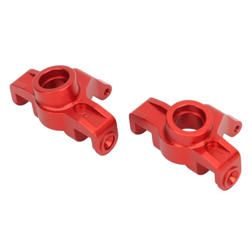 RC Steering Knuckle, Durable Aluminum Alloy Replacement Pair for 1/14 1/16 Scale Off-Road RC Cars, Steering Cup for RC Enthusiasts Racing Repairs