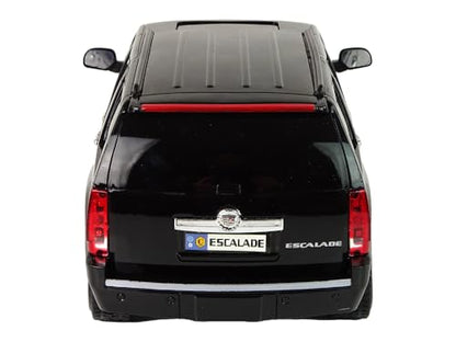Liberty Imports R/C General Motors Escalade 1:24 Scale Toy Replica Vehicle - Officially Licensed Remote Control SUV with 2.4G Full-Function Technology, Working Lights (Black)