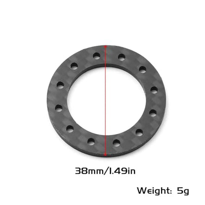 For Traxxas For Summit For Revo For E-Revo 1/10 Carbon Fiber Slipper Clutch Disc 5352R 5352X RC Car Upgrade Parts Models