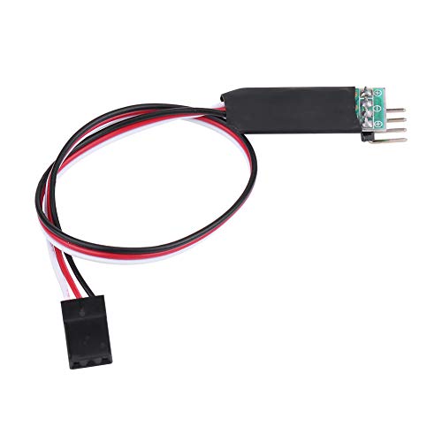 RC Light Switch System Extension Cable RC LED Light Control Wire Switch Cable 190mm Controls 2 Sets of LED with 3rd Channel Button for All car