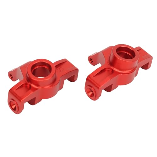 RC Steering Knuckle, Durable Aluminum Alloy Replacement Pair for 1/14 1/16 Scale Off-Road RC Cars, Steering Cup for RC Enthusiasts Racing Repairs