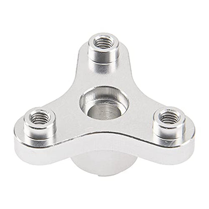 Aluminum Alloy Slipper Clutch Eliminator Compatible with Traxxas Stampede Slash Bandit Rustler VXL XL5 2WD 1/10 RC Car (Silver) - color: Silver