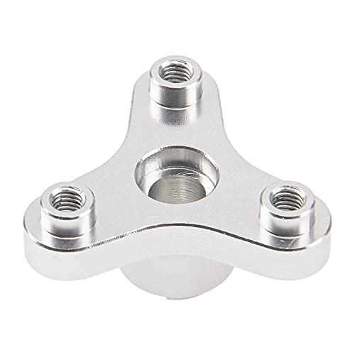 Aluminum Alloy Slipper Clutch Eliminator Compatible with Traxxas Stampede Slash Bandit Rustler VXL XL5 2WD 1/10 RC Car (Silver) - color: Silver
