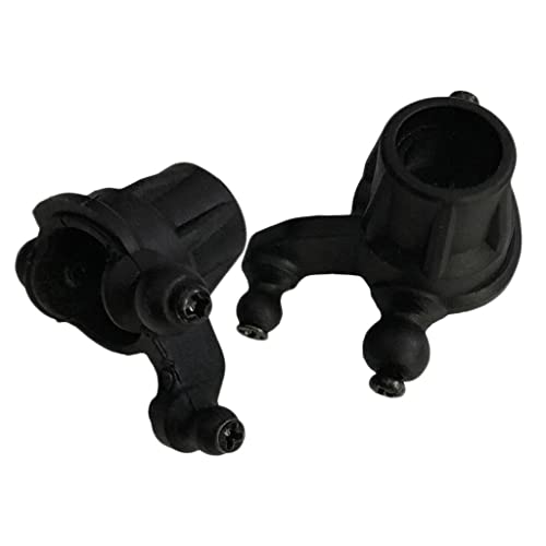 1/16 RC Front Steering Hub Compatible with XLH 9130/9136/9137, 2 Pack Iron Upgrades for Buggy Car