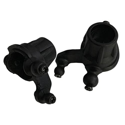 1/16 RC Front Steering Hub Compatible with XLH 9130/9136/9137, 2 Pack Iron Upgrades for Buggy Car