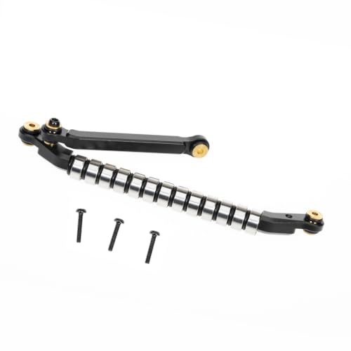 RampCrab Bearing Steering Link for SCX24 & AX24 +4mm axle on Each Side - color: 1 Set, size: +4mm length