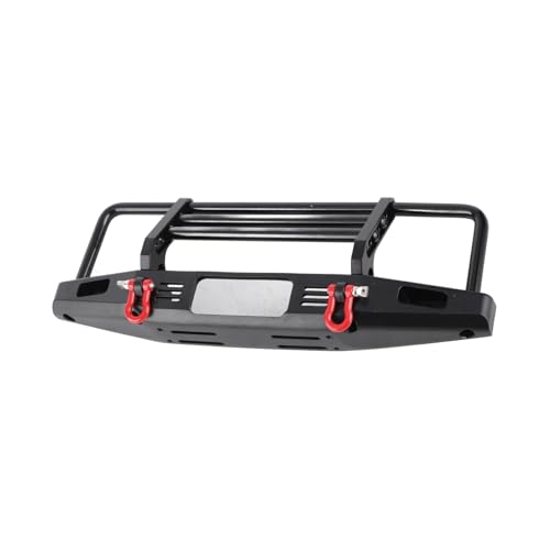 Durable Metal RC Car Front Bumper Improves Protection for SCX10 1/10 RC Crawler, Metal Car Parts, Suitable for Defender Axial SCX10 II 90046 90047 1/10 Crawler