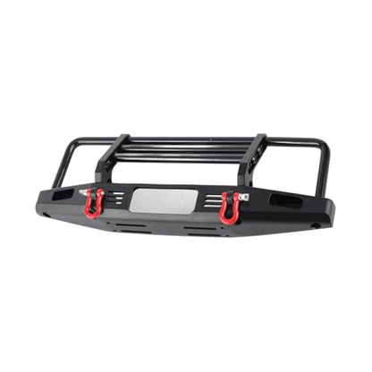 Durable Metal RC Car Front Bumper Improves Protection for SCX10 1/10 RC Crawler, Metal Car Parts, Suitable for Defender Axial SCX10 II 90046 90047 1/10 Crawler