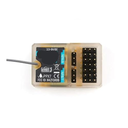 1pcs 8-Channel Waterproof Car/Marine Enhanced Receiver FBr8 Short/Long Line Accessories - color: FBR8 Long antenna