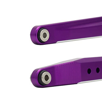 Treal Aluminum 7075 CNC Machined Rear Trailing Arms(2) for Axial 1/10 RBX10 Ryft (Purple) - color: Purple