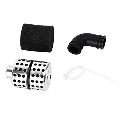 Aluminum Capped RC Air Filter for 1/8 Nitro Power Engine, Aluminum Alloy Air Filter with Water - Absorbent Sponge, Large Air Intake to Improve Speed and Engine