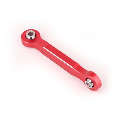 Aluminum Alloy Steering Linkage Tie Rod Upgrades for 1/5 X-MAXX (Red) - color: Red