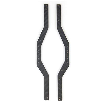 RC-Hub 2Pcs Carbon Fiber Frame Rails Left & Right Frame Chassis for 1/24 Axial SCX24 AXI90081 AXI00001 AXI00002 AXI00004 RC Crawler Car