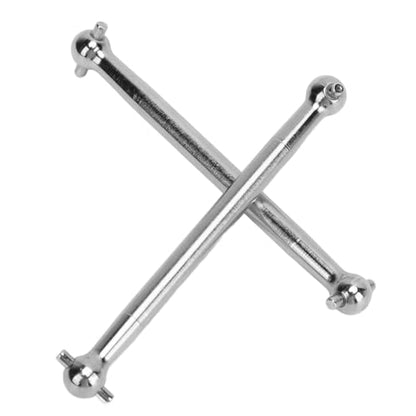 RC Drive Shaft Precise Control Low Noise Powerful Iron Dogbone Parts for 124008 124010 Remote Control Car 2pcs